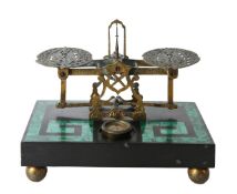 A set of Sampson Mordan balance scales