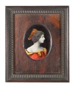 Ernest Blancher (1855-1935), a Limoges enamel portrait plaque