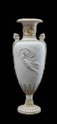 A Goss alabaster Neoclassical vase