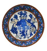 A Wood & Sons Middlesbrough armourial charger