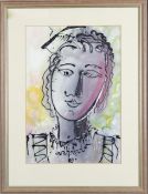 Mary King SWA NS FRSA (British, 20th century)