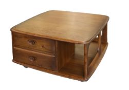 An Ercol Pandora teak coffee table