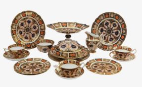 A collection of Royal Crown Derby Imari porcelain