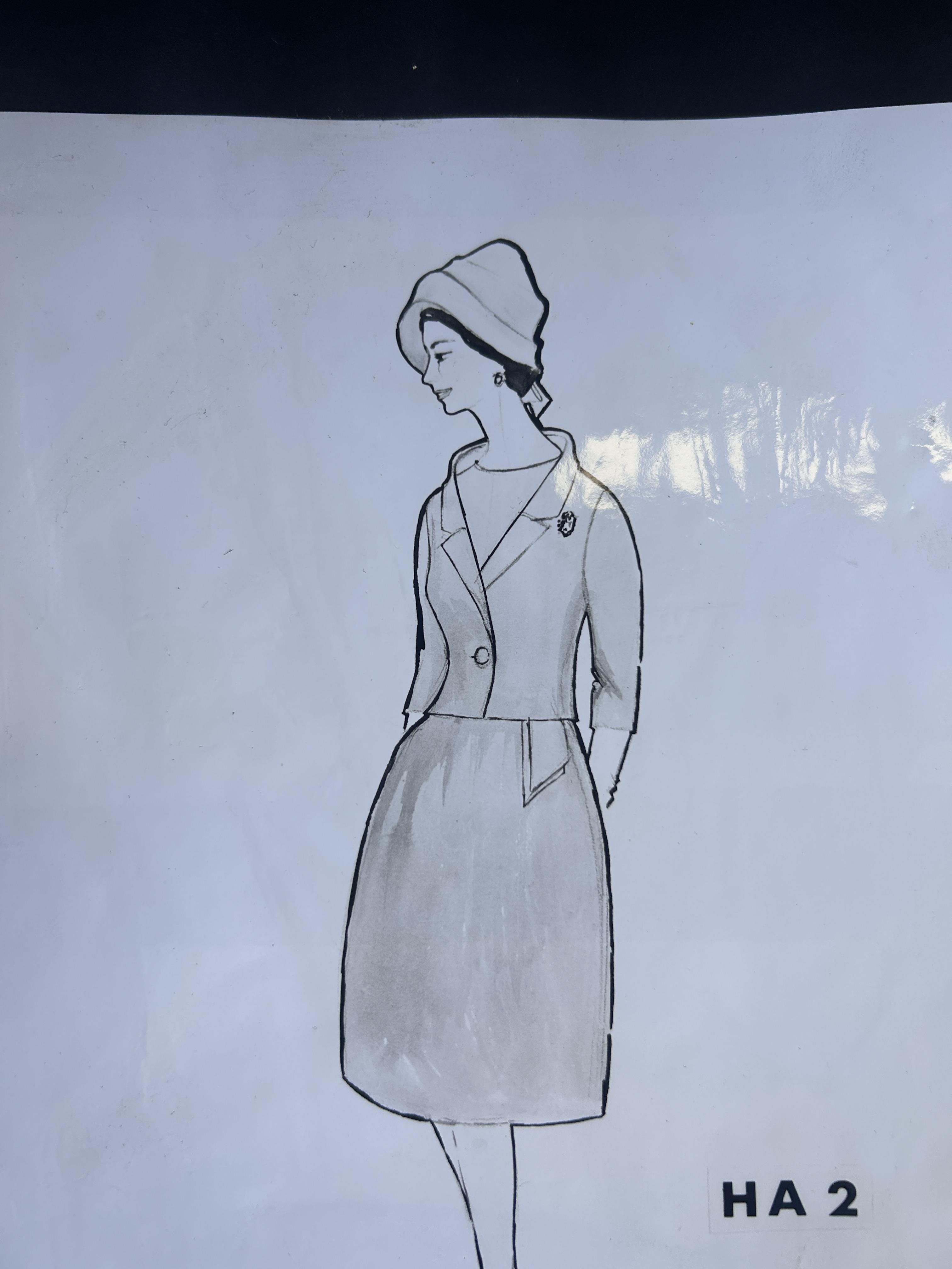 Haute Couture: A signed unpublished biography The House of Hardy Amies - Image 10 of 18