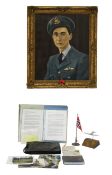 WWII Spitfire Pilot: Flying Officer Peter Geoffrey Charles Gimson