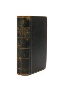 TENNYSON A handwritten volume containing the works of Lord Alfred Tennyson