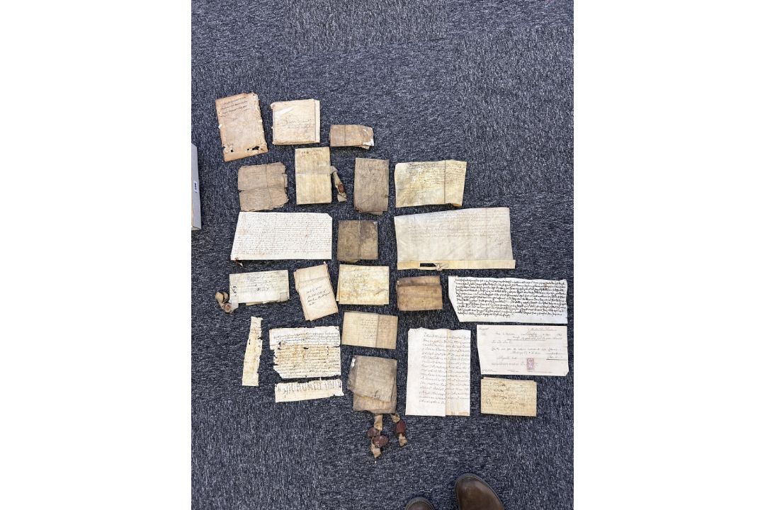 A collection of early vellum documents - Image 4 of 16