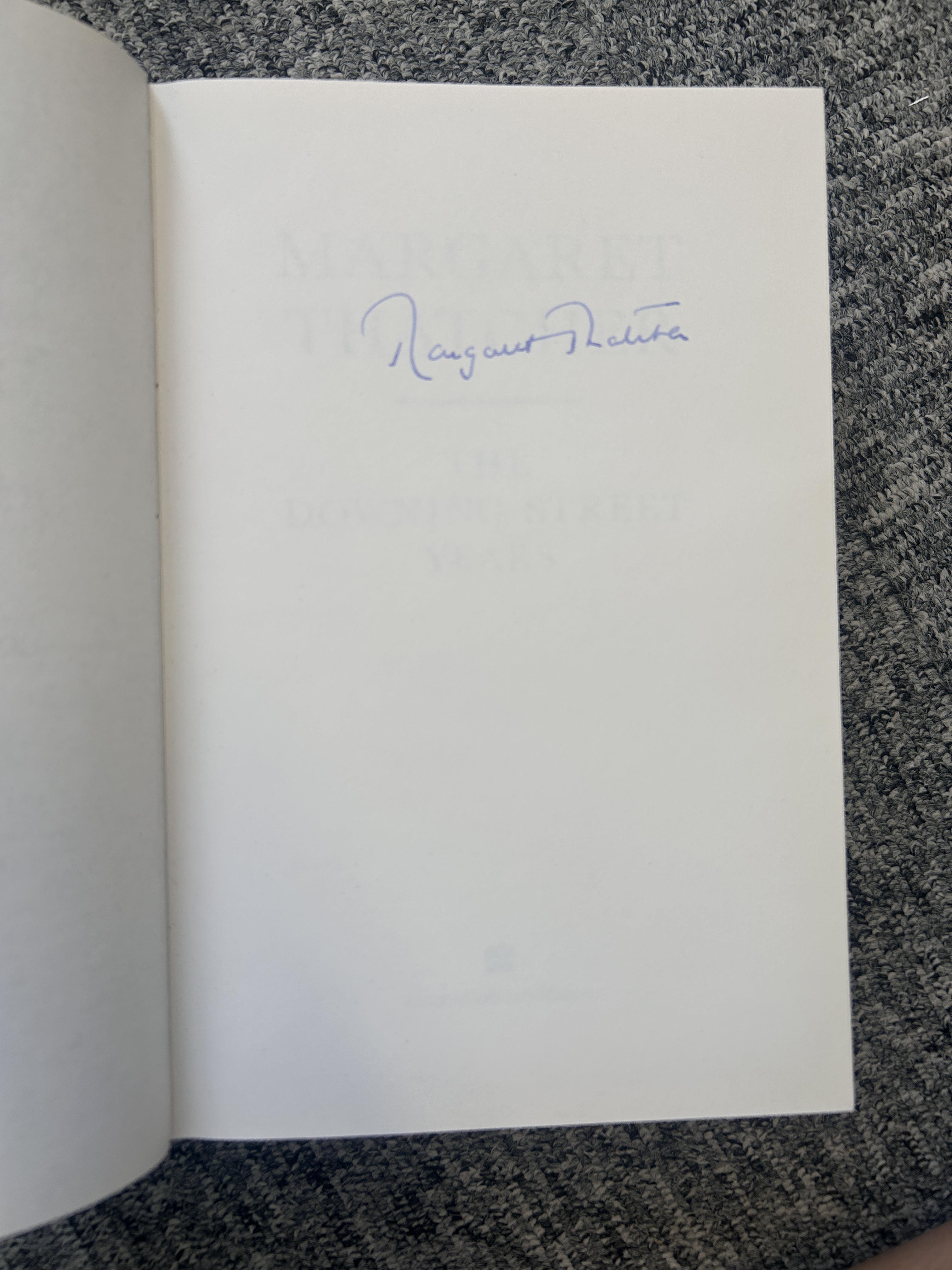 THATCHER Margaret, Three First Edition Volumes, The Margaret Thatcher Trilogy - Image 14 of 19
