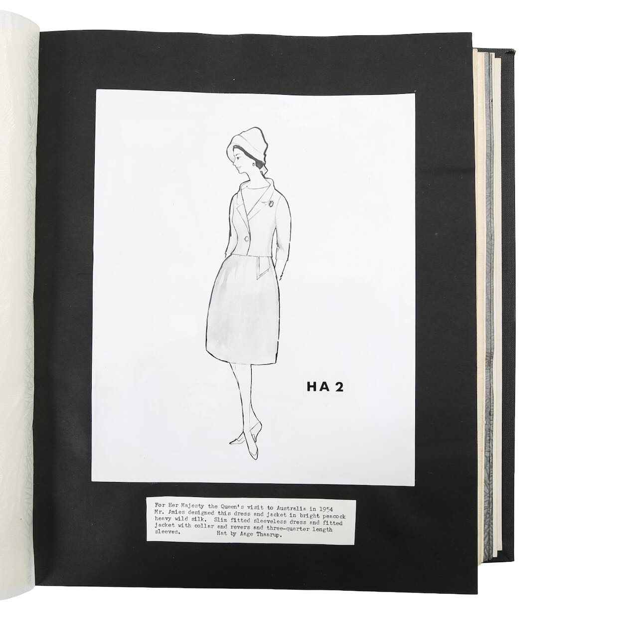 Haute Couture: A signed unpublished biography The House of Hardy Amies - Image 6 of 18