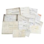 A collection of early 18th century and later indentures