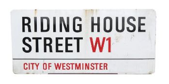 RIDING HOUSE STREET W1
