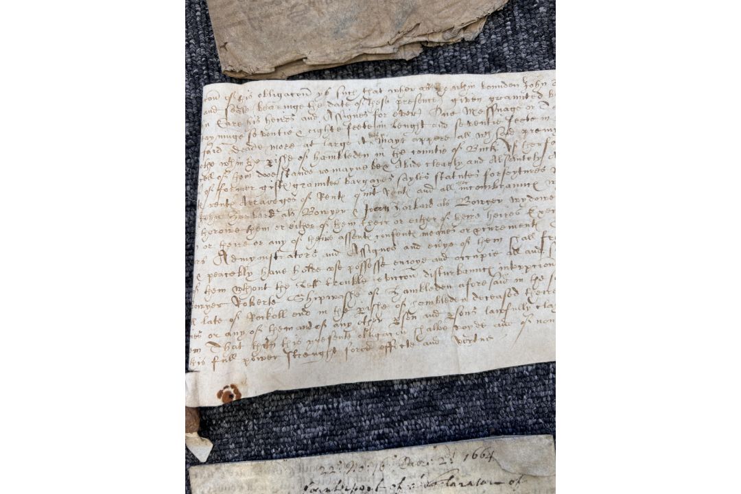 A collection of early vellum documents - Image 12 of 16