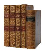 MILTON, The Poetical Works of John Milton, four Volumes with Another