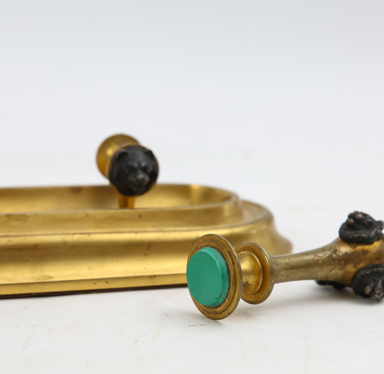 A gilt metal desk stand and letter opener - Image 2 of 3