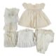 Seven Christening gowns and a pair of leather gloves - Image 1 of 3