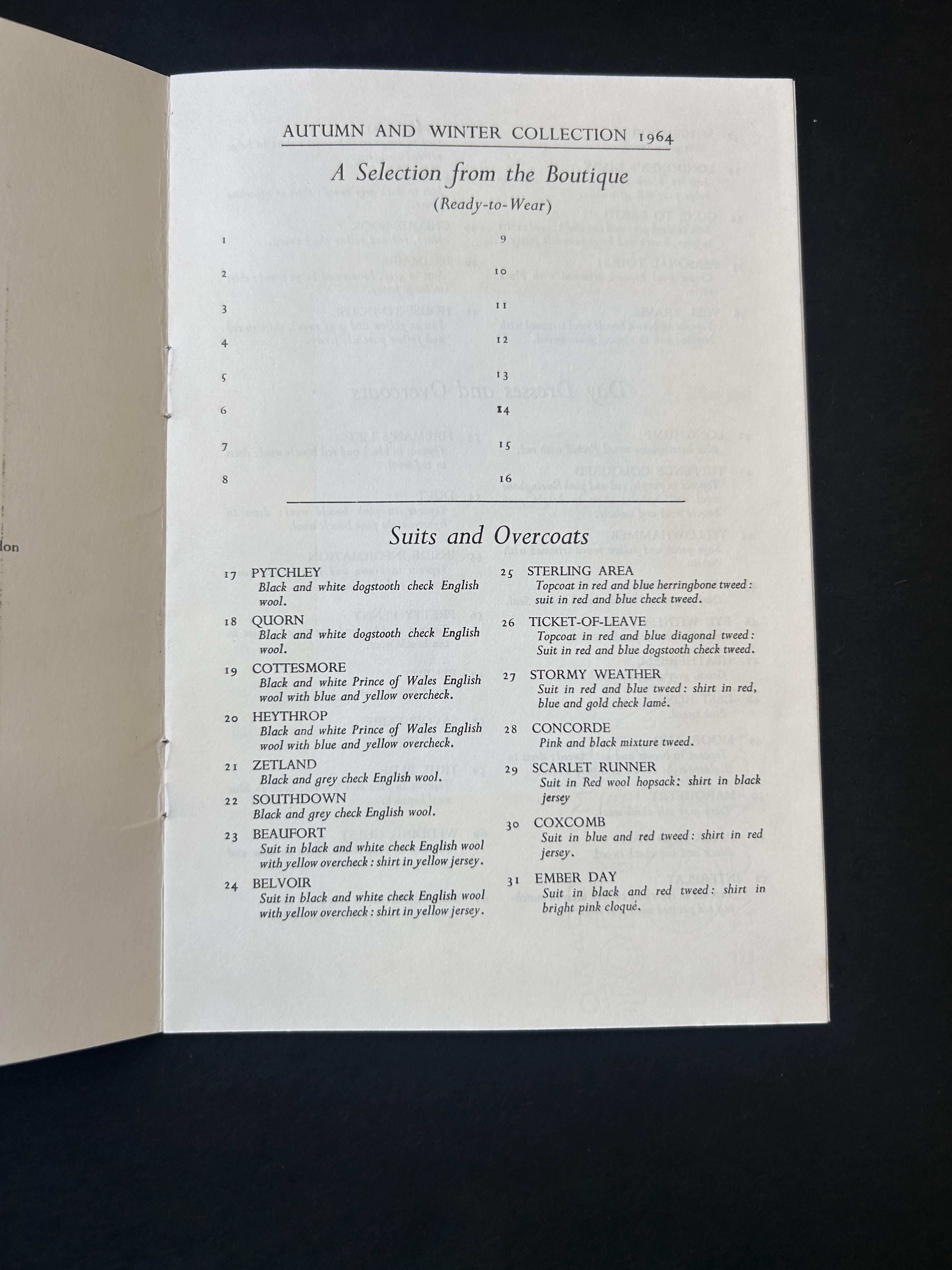 Haute Couture: A signed unpublished biography The House of Hardy Amies - Image 17 of 18