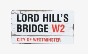 LORD HILL'S BRIDGE W2