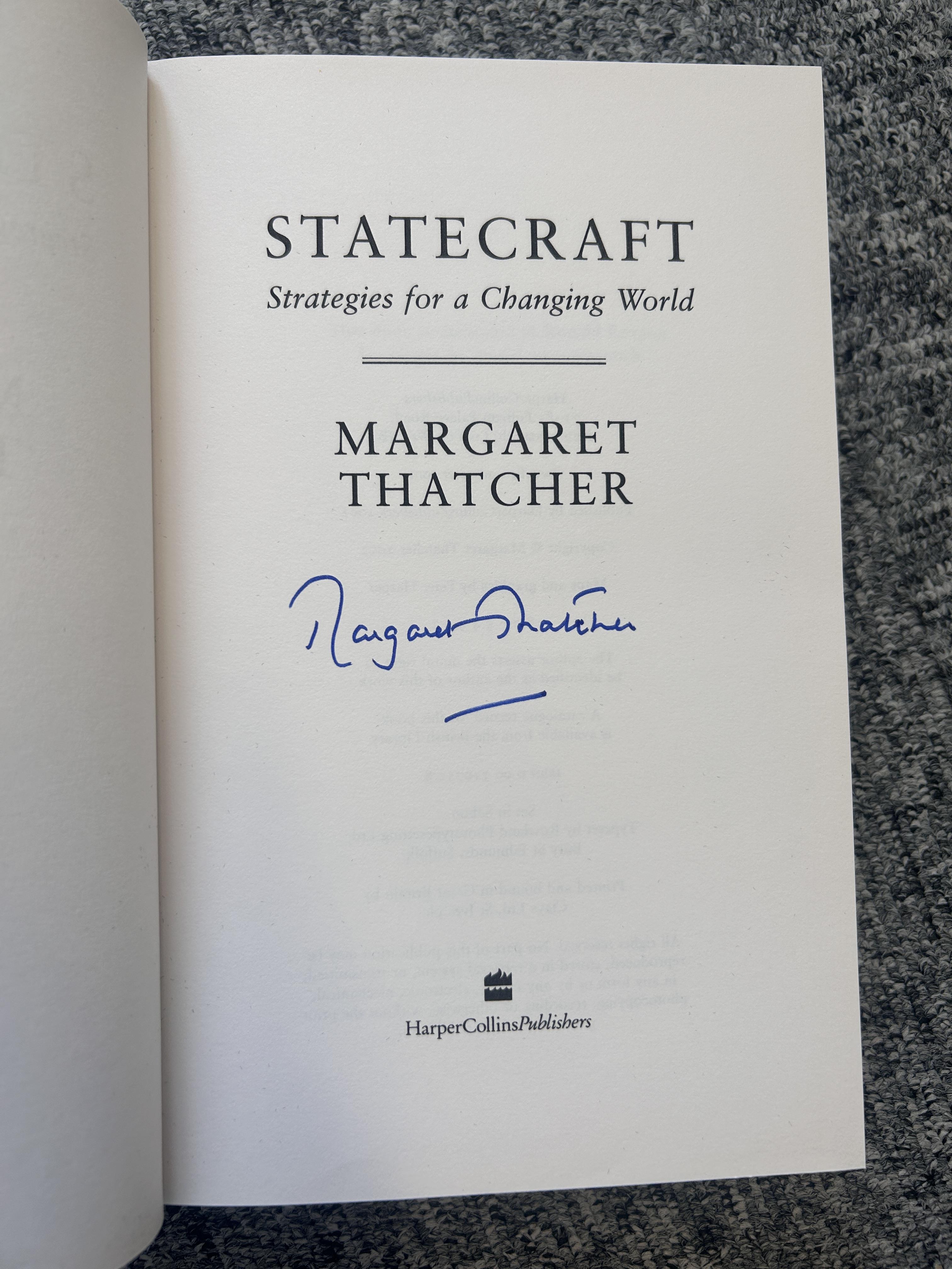 THATCHER Margaret, Three First Edition Volumes, The Margaret Thatcher Trilogy - Image 11 of 19