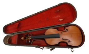 An A. Grobitz Warsaw full size violin