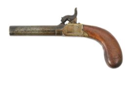 A percussion boxlock pistol