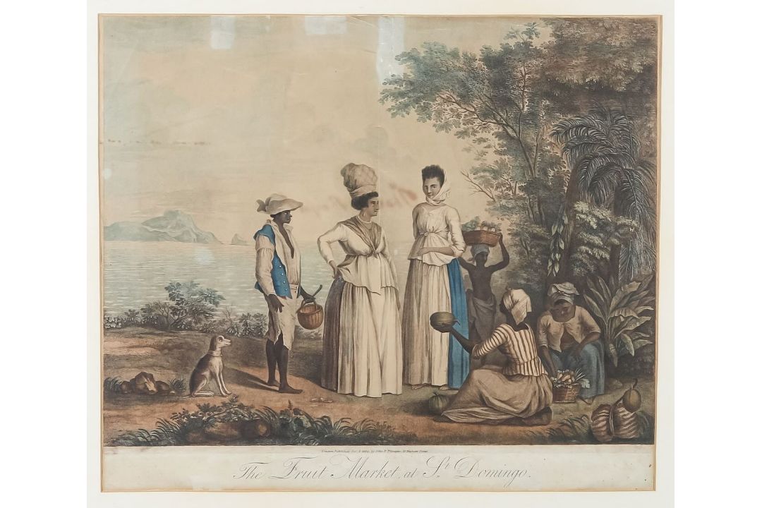 Two early 19th century stipple prints - Image 2 of 3