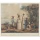 Two early 19th century stipple prints - Image 2 of 3