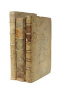Universal Canon Law and two other vellum bound volumes