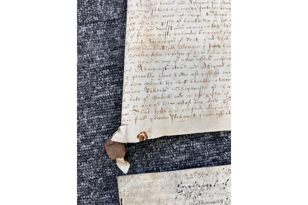 A collection of early vellum documents - Image 11 of 16