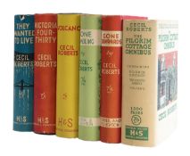 ROBERTS Cecil, six first edition signed copies