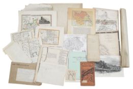 SEARLE, R, A Correct Sketch of the Northern Seat of War, and other assorted maps