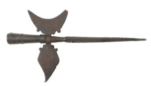 A halbeard axe head
