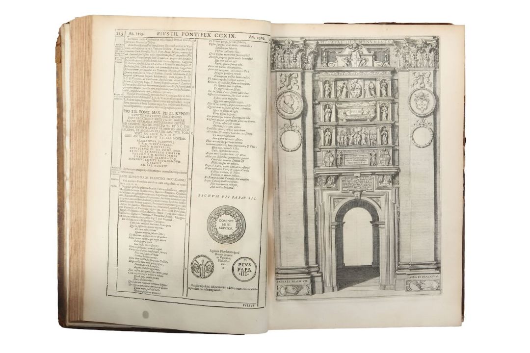 PONTIFIUM, Romanorum one Volume - Image 2 of 3