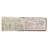 Australian Rugby and Cricket interest: an autograph book