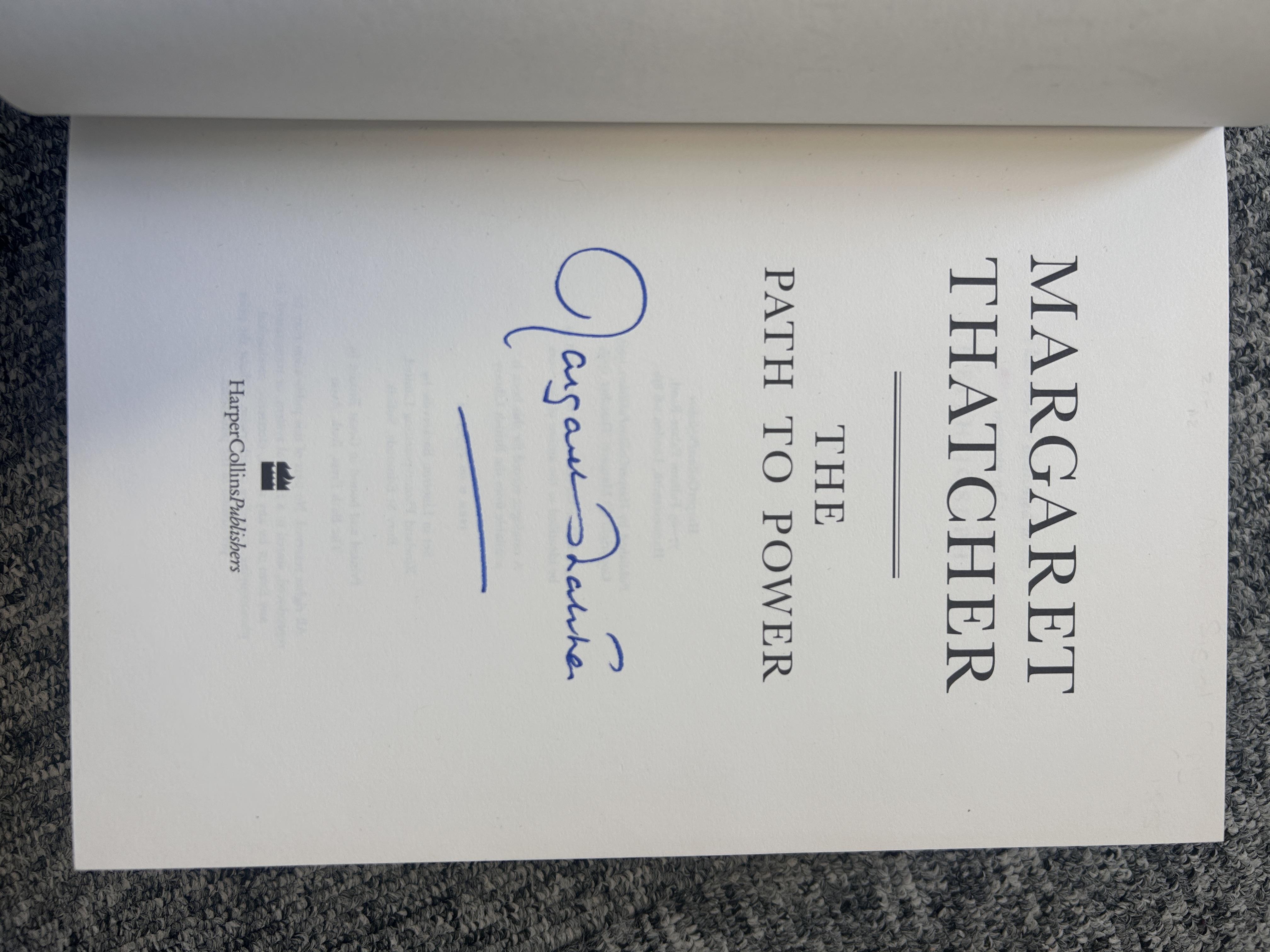 THATCHER Margaret, Three First Edition Volumes, The Margaret Thatcher Trilogy - Image 8 of 19