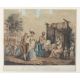 Two early 19th century stipple prints - Image 3 of 3