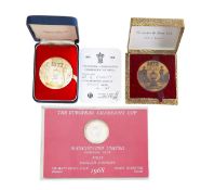 Football Interest: two FA and one European Champions Cup medal