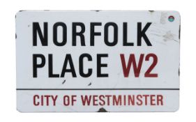 NORFOLK PLACE W2
