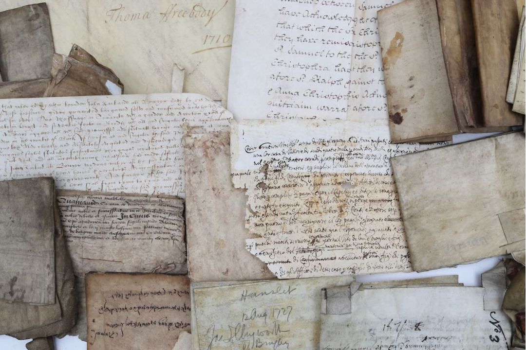 A collection of early vellum documents - Image 3 of 16