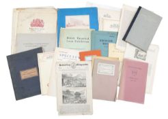 A collection of academic papers and correspondence