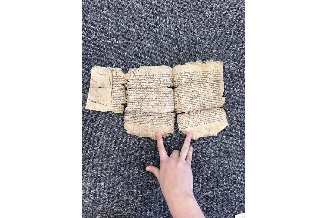 A collection of early vellum documents - Image 13 of 16