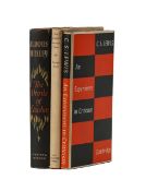 LEWIS C S, An Experiment in Criticism, And Two Other Volumes