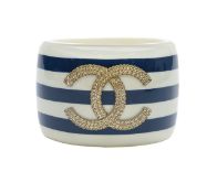 A Chanel 'Nautical' wide cuff bracelet,