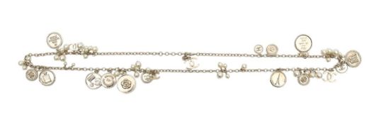 A Chanel '100th Anniversary' medallion long necklace,