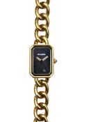 A Chanel La Montre Première 18ct gold lady's quartz wristwatch