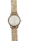 A Tudor 9ct gold gentleman's manual wind wristwatch