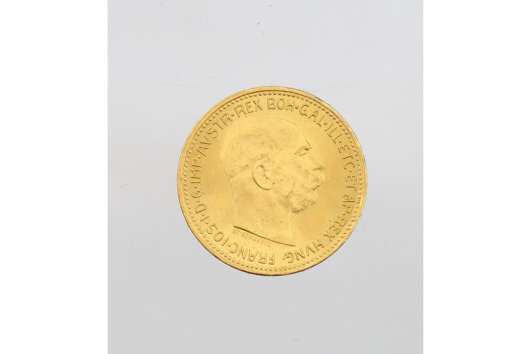 A Franz Joseph I Austria 1915 20 Corona gold coin - Image 2 of 3