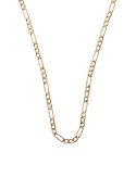 A 9ct gold Italian figaro chain