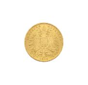 A Franz Joseph I Austria 1915 20 Corona gold coin