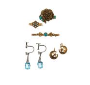 A collection of Edwardian and later jewellery