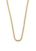 An Italian gold herringbone chain